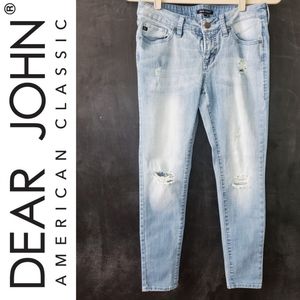 Dear John Jeans - 11" SUPER HIGHRISE JODI STRAIGHT